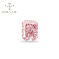 ForeverFlame fancy 4.5ct pink Radiant Cut diamond CVD CZ Moissanite jewelry diamond jewelry women jewlery